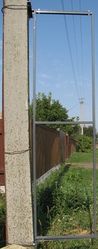Панель-кронштейн П -052,  наружная реклама на столбах и сооружениях.